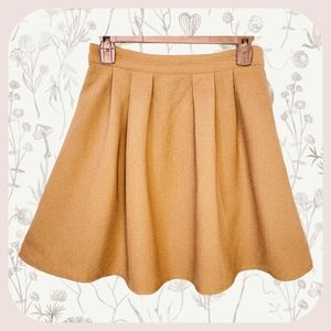 🕊️Love Riche Boho Camel Textured Skirt size Medium
